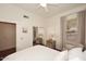 Bright bedroom with hardwood floors, neutral walls, and ample natural light at 39241 N Boulder View Dr, Scottsdale, AZ 85262