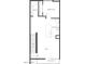 Detailed floorplan illustrating the layout of a living room, kitchen, and bedroom at 4220 N 32Nd St # 31, Phoenix, AZ 85018