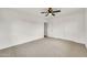 Comfortable bedroom features neutral carpet, dual closets, and a ceiling fan for added comfort at 508 S Pasadena --, Mesa, AZ 85210