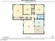 Detailed floor plan showcasing layout of home with room dimensions at 508 S Pasadena --, Mesa, AZ 85210