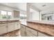 Bright kitchen showcasing lots of natural light, neutral cabinetry, and generous counter space at 508 S Pasadena --, Mesa, AZ 85210