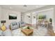 Inviting living room with stylish decor, open to dining and kitchen at 508 S Pasadena --, Mesa, AZ 85210
