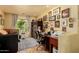 Bright home office with natural light and hardwood floors at 6031 N Milano Ct, Litchfield Park, AZ 85340
