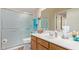 Bathroom featuring shower, tile floor, and sink at 7333 N 69Th Ave, Glendale, AZ 85303
