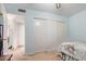 Bedroom with closet space and view of hallway at 7333 N 69Th Ave, Glendale, AZ 85303
