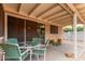 Inviting outdoor patio featuring a table with seating, perfect for entertaining at 7333 N 69Th Ave, Glendale, AZ 85303