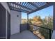 Cozy balcony with a pergola offering an outdoor retreat with views of the surrounding neighborhood at 7857 N 21St Ave, Phoenix, AZ 85021