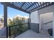 Relaxing balcony featuring a steel railing with views of the neighborhood buildings at 7857 N 21St Ave, Phoenix, AZ 85021
