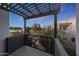 Cozy balcony overlooking lush greenery, providing a peaceful and private outdoor space at 7857 N 21St Ave, Phoenix, AZ 85021