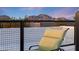 Relaxing balcony view with comfortable seating and stunning mountain vista, perfect for outdoor enjoyment at 7857 N 21St Ave, Phoenix, AZ 85021