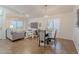 Inviting living room featuring dining area, contemporary furnishings, and lots of natural light at 830 S Cerise --, Mesa, AZ 85208