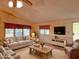 Cozy living room with floral accents, plush seating, and natural light at 8600 E Broadway Rd # 88, Mesa, AZ 85208