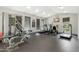 Well-equipped fitness center with modern exercise machines and ample natural light at 9450 E Becker Ln # 1036, Scottsdale, AZ 85260