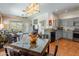 Open-concept kitchen and dining area, perfect for Gathering gatherings and entertaining at 9816 E Stone Circle E Ln, Gold Canyon, AZ 85118