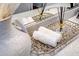 Close-up of bathroom features a mirrored display for towels and decor at 10215 W Missouri Ave, Glendale, AZ 85307