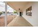 Covered patio featuring a ceiling fan and view of the backyard at 10215 W Missouri Ave, Glendale, AZ 85307