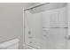Bright bathroom with sleek glass shower doors and modern fixtures at 1258 W Plane Tree Ave, San Tan Valley, AZ 85140