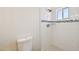 Well-lit bathroom showcasing a stand-up shower and toilet at 1532 W 6Th St, Tempe, AZ 85281
