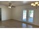 Bright living room with tile floors and sliding glass doors to the patio at 1532 W 6Th St, Tempe, AZ 85281