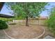 Enjoy a backyard featuring a covered patio, shade tree, and gravel landscaping for low maintenance at 1649 W Royal Palm Rd, Phoenix, AZ 85021