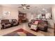 Spacious living room that flows into the dining and kitchen areas, perfect for gatherings at 17825 W Lincoln St, Goodyear, AZ 85338
