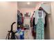 Spacious walk-in closet with ample storage and organization solutions at 17825 W Lincoln St, Goodyear, AZ 85338