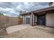 Outdoor patio area with brick-paved surface at 1847 E Kirkland Ln # C, Tempe, AZ 85281