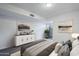 Comfortable bedroom featuring stylish decor, dresser, and soothing color palette at 1847 E Kirkland Ln # C, Tempe, AZ 85281
