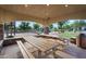 The covered picnic area is perfect for neighborhood gatherings at 20644 E Sunrise Ct, Queen Creek, AZ 85142