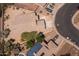 A peaceful residential area featuring well-maintained homes, desert landscaping, and a greenbelt at 20986 N 66Th Ln, Glendale, AZ 85308