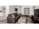 Inviting living room with modern decor, comfortable seating, and bright, natural light at 2211 N Recker Rd, Mesa, AZ 85215