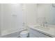 Clean, bright bathroom with shower and bathtub at 24000 S 218Th Pl, Queen Creek, AZ 85142