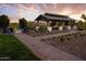 Picturesque community gathering spot featuring a pavilion with fire pit and seating at 24000 S 218Th Pl, Queen Creek, AZ 85142