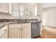 Kitchen featuring white cabinetry, granite countertops, and stainless steel appliances at 27347 N Gary Rd, San Tan Valley, AZ 85144