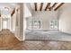 Large living room featuring vaulted ceilings, ceiling fan and light and bright spaces at 27347 N Gary Rd, San Tan Valley, AZ 85144