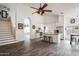 Spacious open kitchen with stainless steel appliances and a breakfast bar at 4043 N Ranier --, Mesa, AZ 85215