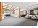 Spacious lobby area boasts wood beams, carpeting, and ample seating at 4043 N Ranier --, Mesa, AZ 85215