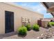 Low maintenance side yard with gravel and desert landscaping at 420 W Yukon Dr # 4, Phoenix, AZ 85027