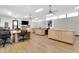 Bright craft room featuring tables, chairs, ample storage, and plenty of room for creative endeavors at 515 S Parkcrest -- # 531, Mesa, AZ 85206