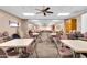 A spacious multi-purpose meeting room featuring large tables and comfortable seating for a variety of activities at 515 S Parkcrest -- # 531, Mesa, AZ 85206