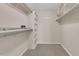 Spacious walk-in closet features ample shelving and hanging space for optimal organization at 515 S Parkcrest -- # 531, Mesa, AZ 85206