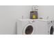 Bright laundry room featuring a modern LG washer and dryer at 540 W La Donna Dr, Tempe, AZ 85283