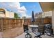 Private backyard featuring a patio with outdoor seating and a barbecue grill, perfect for relaxing at 5923 W Townley Ave, Glendale, AZ 85302
