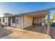 Large covered patio with neutral paint and concrete flooring at 6960 W Berkeley Rd, Phoenix, AZ 85035