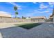 Picture of a low maintenance backyard with gravel and a small turf area at 1071 N Danyell Dr, Chandler, AZ 85225