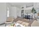 Bright living space features modern decor, wood floors, and an open floorplan at 1071 N Danyell Dr, Chandler, AZ 85225
