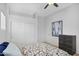 Bedroom features a closet and neutral colors at 249 E Palomino Ct, Gilbert, AZ 85296