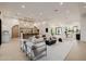 Open-concept living area featuring modern furnishings and hardwood floors at 3301 E Elm St, Phoenix, AZ 85018