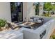 Outdoor patio area with modern seating, perfect for relaxing and entertaining at 3301 E Elm St, Phoenix, AZ 85018