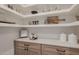 Well-organized pantry with stylish countertops and shelving for efficient storage at 3301 E Elm St, Phoenix, AZ 85018